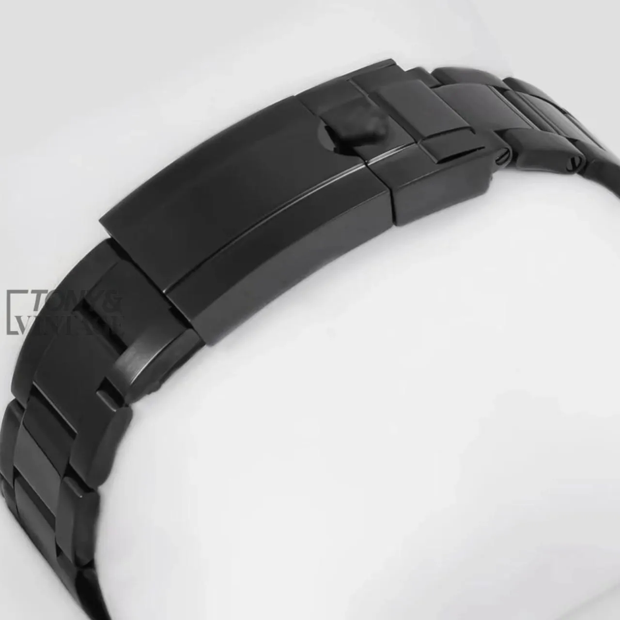 All Black Dial Automatic Watch