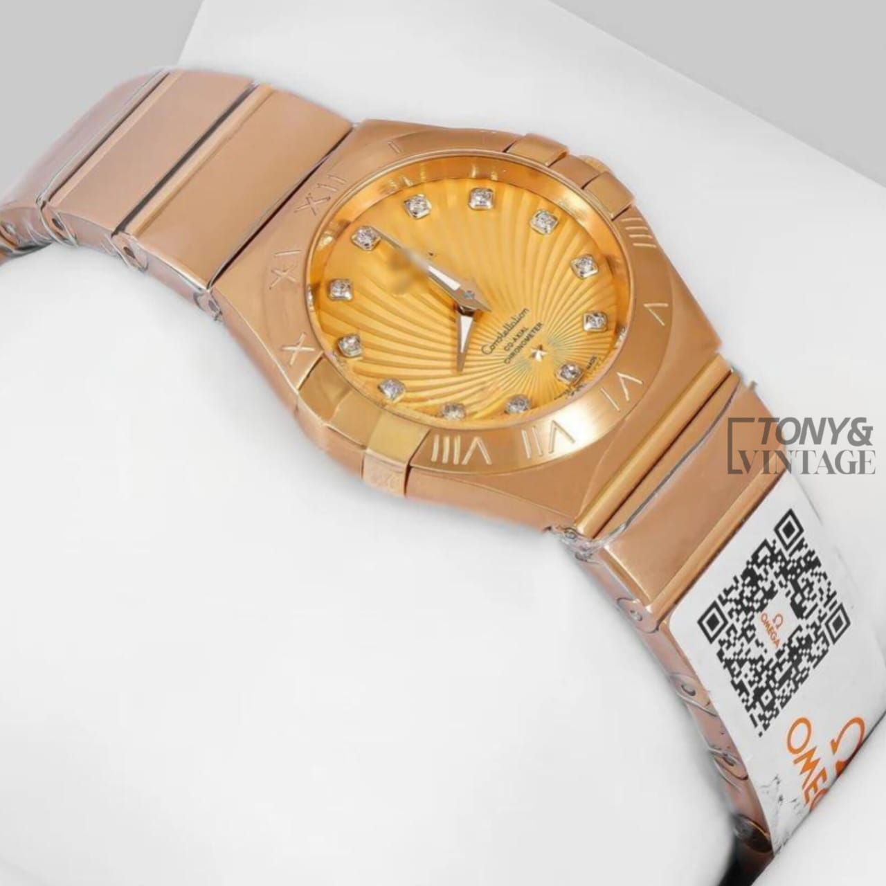 All Yellow Gold With Dial Ladies Watch