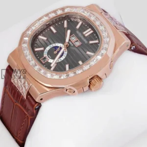 Annual Calendar Moon Phase Rose Gold Watch