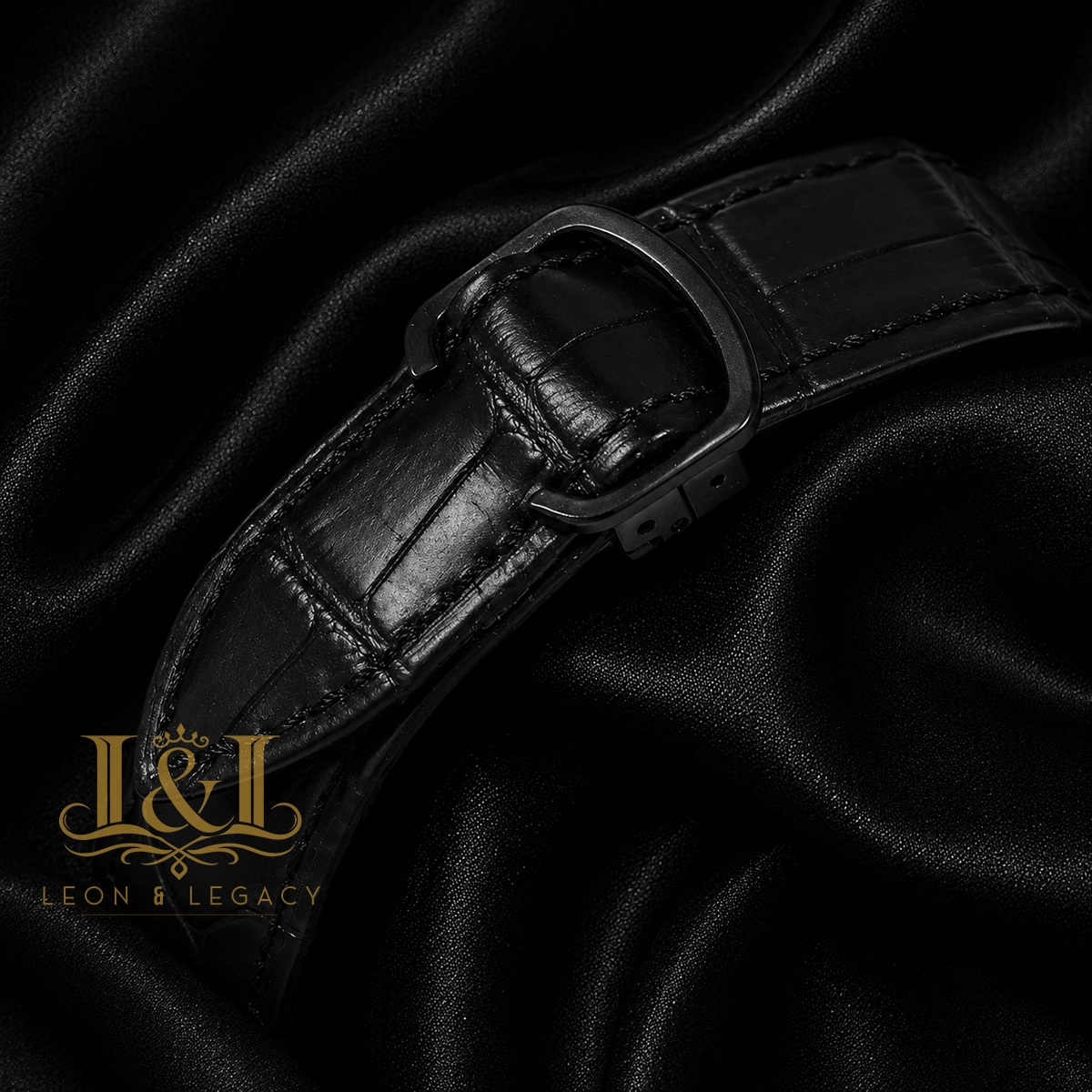 Ballon Bleu Tourbillon Automatic Watch in All Black With Green Dial