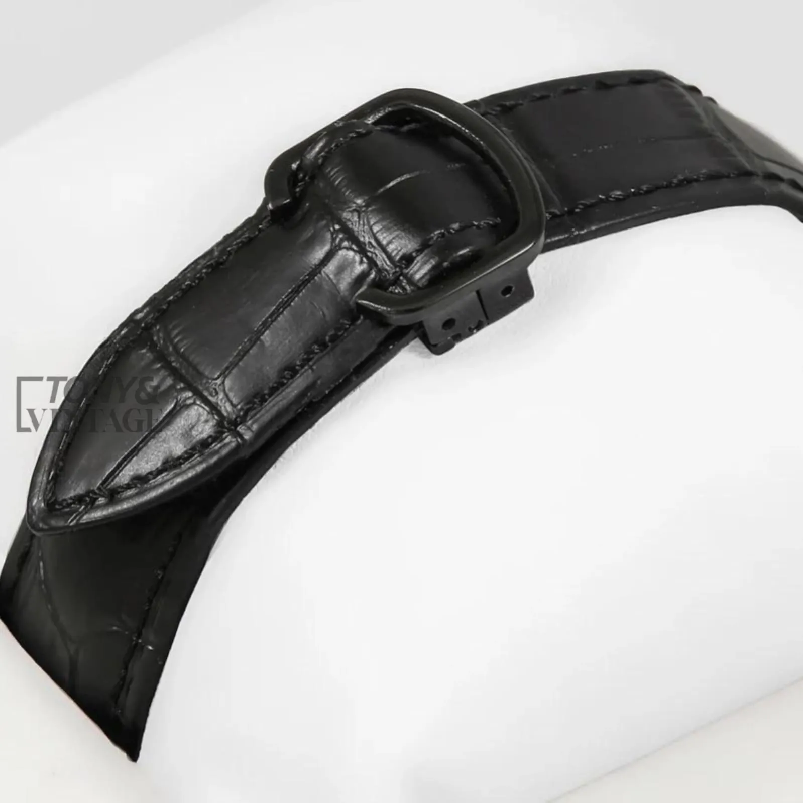 Ballon Bleu Tourbillon Automatic Watch in All Black With Green Dial