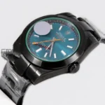 Black Sky Blue Dial Automatic Watch