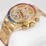 Chronograph 40 Rainbow Edition Yellow Gold Watch with Stone Dial