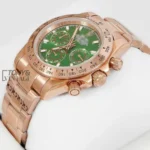Chronograph 40 Rose Gold Case Green Dial