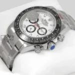 Chronograph 40 Silver White Dial & Bezel