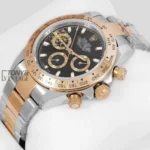 Chronograph 40 Two Tone Yellow Gold Black Dial Index