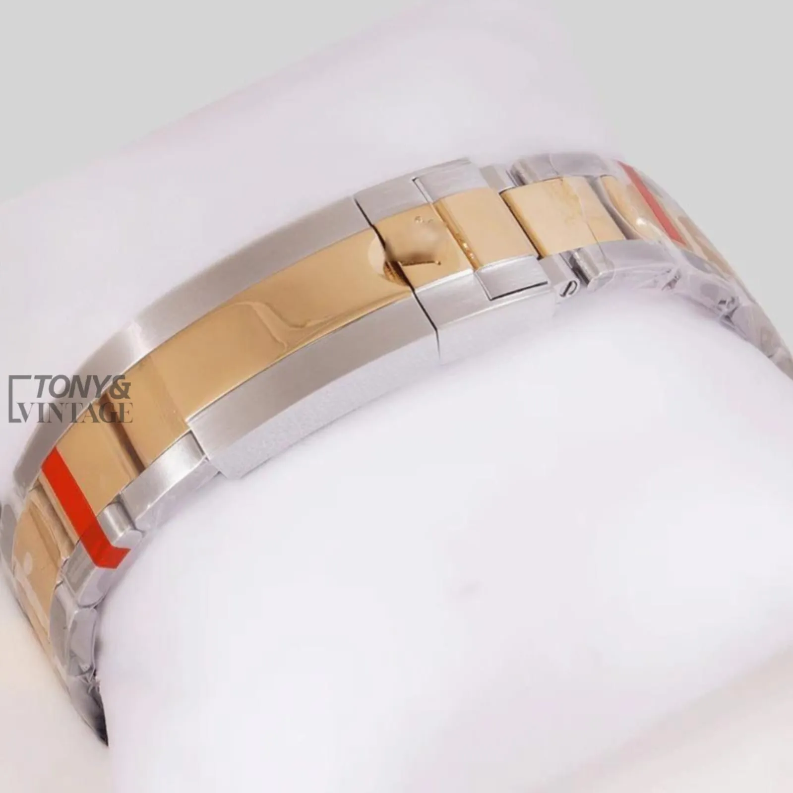 Chronograph 40 Two Tone Yellow Gold White Dial