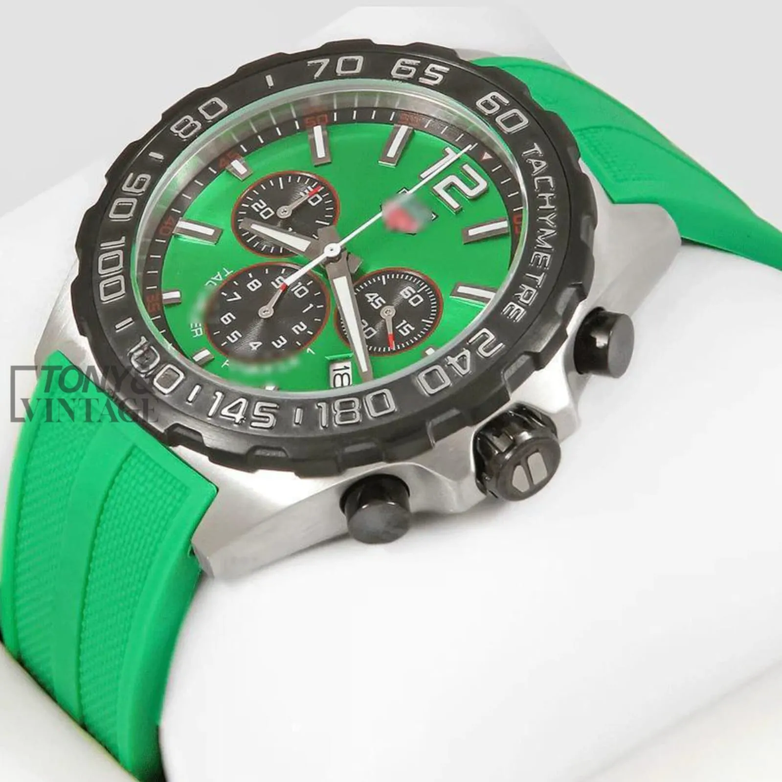 Chronograph-Silver-Case-Watch-with-Green-Dial-and-Strap1.webp