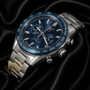 TAG HEUER CARRERA Chronograph Automatic Replica Watch, 44 mm, Steel | CBN2A1A.BA0643