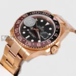 GMT 40 All Rose Gold Black Dial Automatic Watch