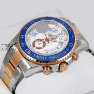 GMT 43 Two Tone White Dial Automatic Watch