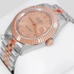 Rose Gold Two Tone Dial Automatic Watch