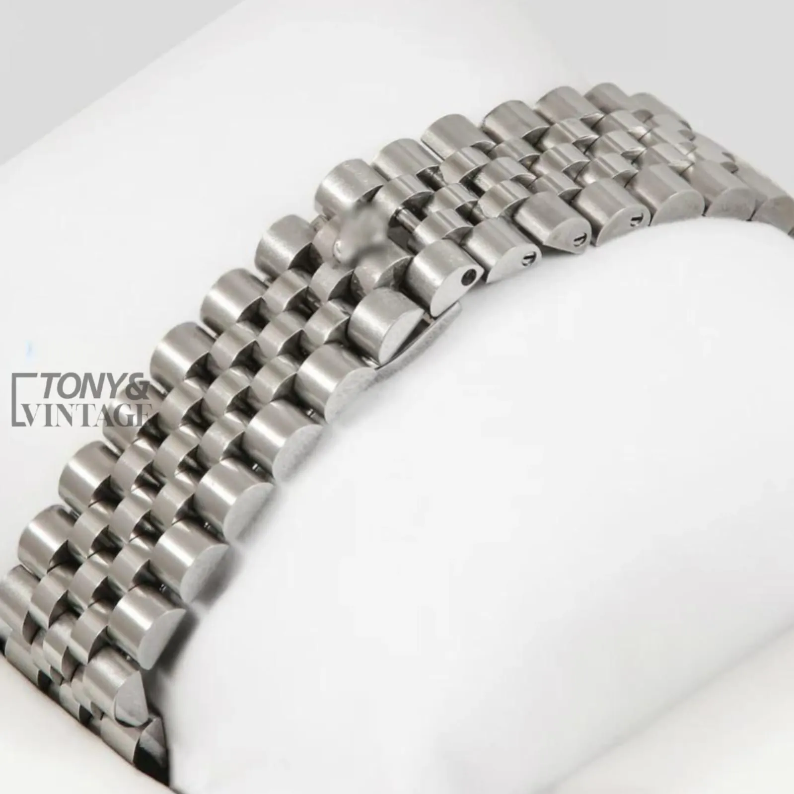 Silver Automatic Watch with Galaxy Dial