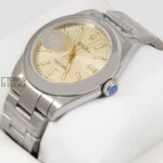 Silver Cream Dial Automatic Watch