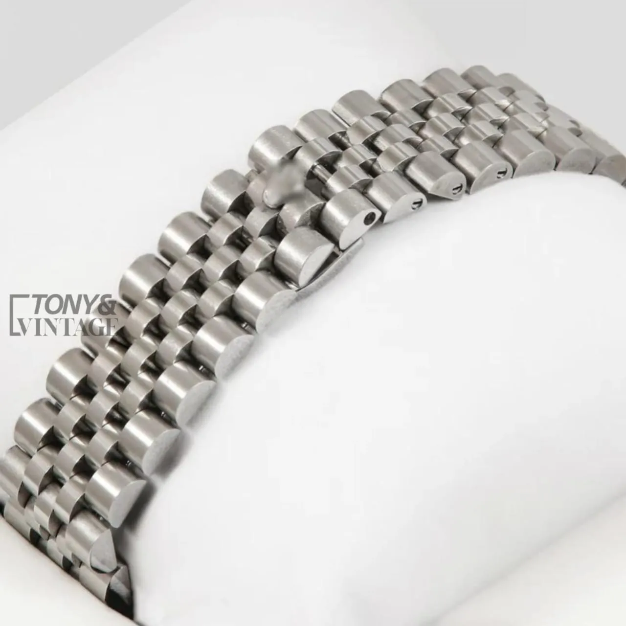 Silver Green Dial Automatic Watch