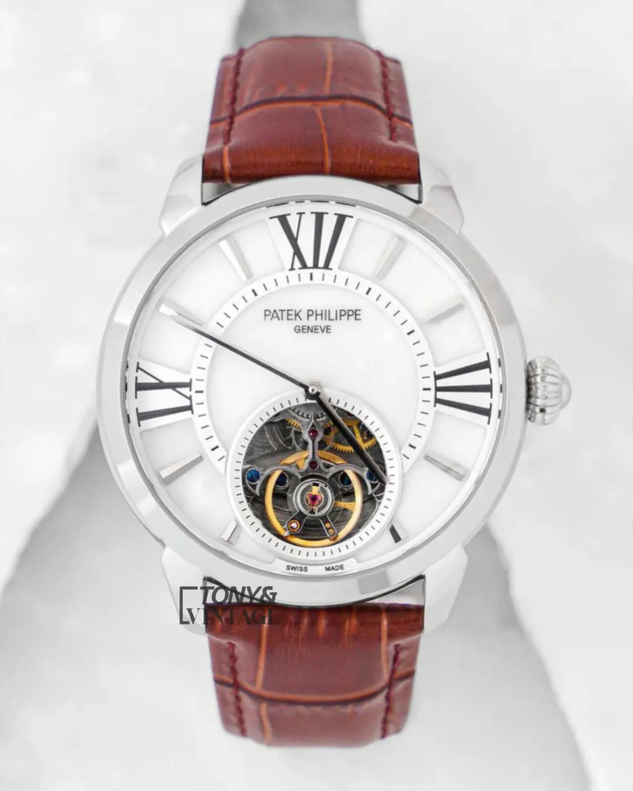 Tourbillon-Silver-Watch-with-White-Dial-and-Leather-Strap-1.webp