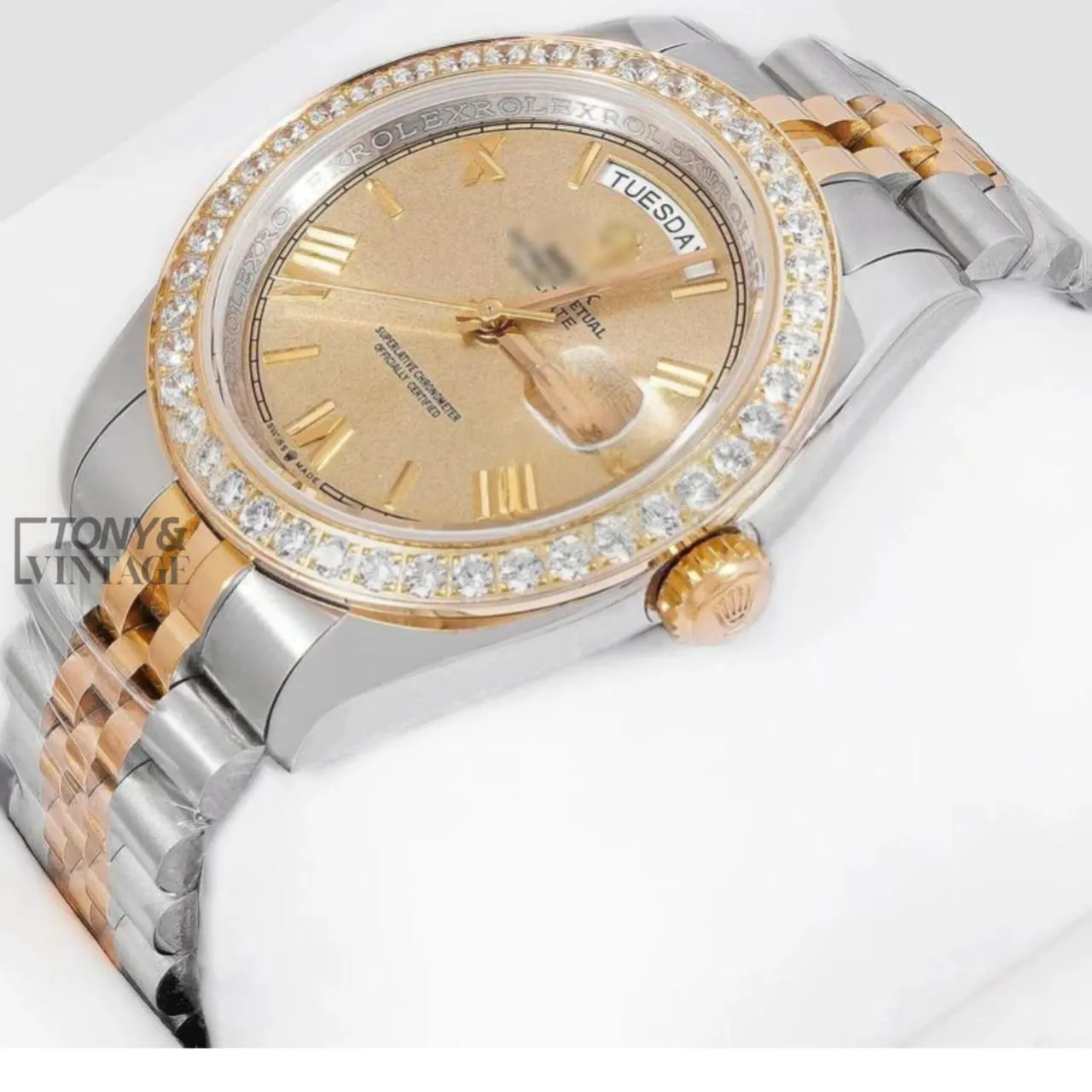Two-Tone-Yellow-Gold-Dial-Stone-Bezel-Automatic-Watch1.webp