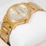 YELLOW GOLD WITH WHITE DIAL LADIES WATCH