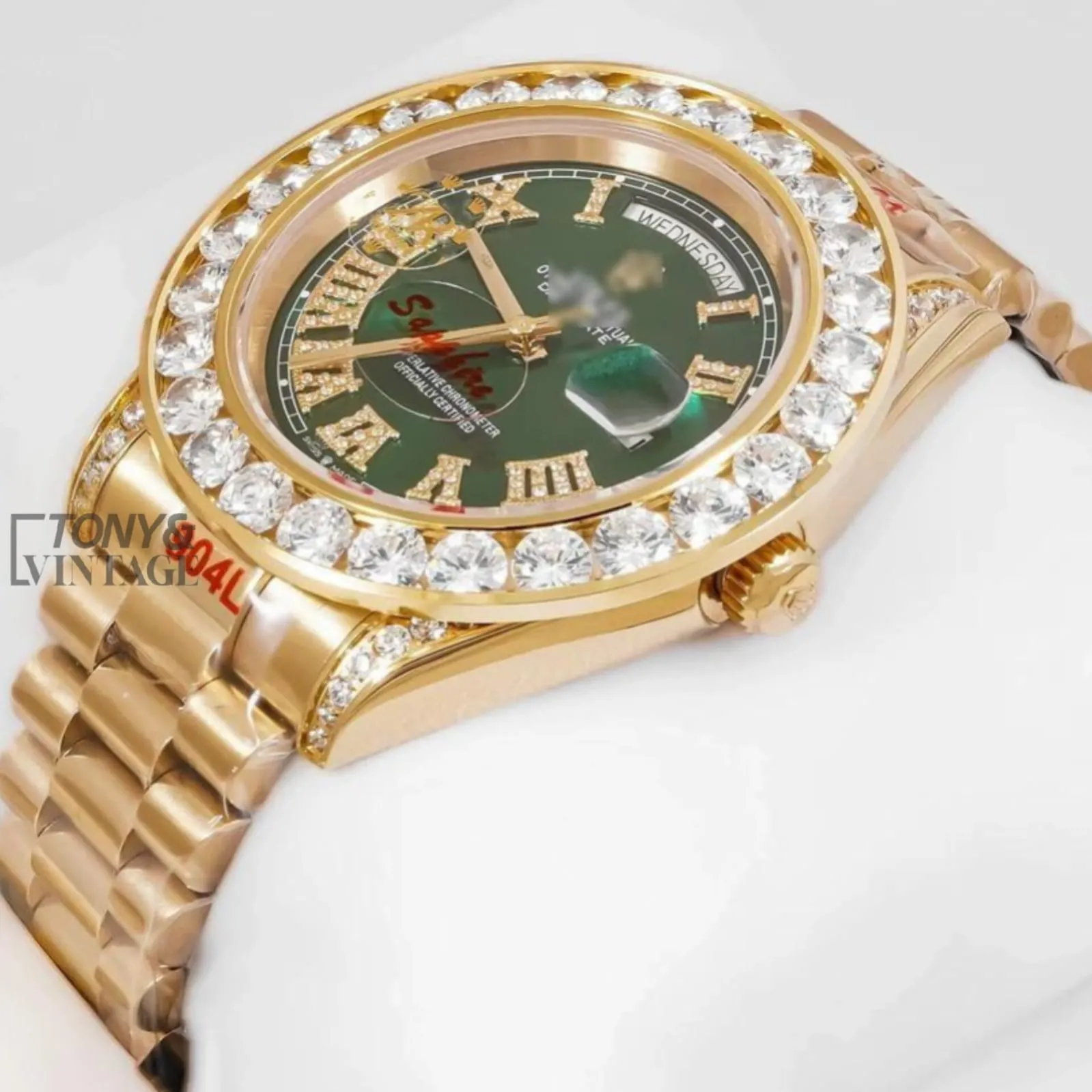 Yellow-Gold-Green-Dial-Stone-Bezel-Automatic-Watch1-1.webp