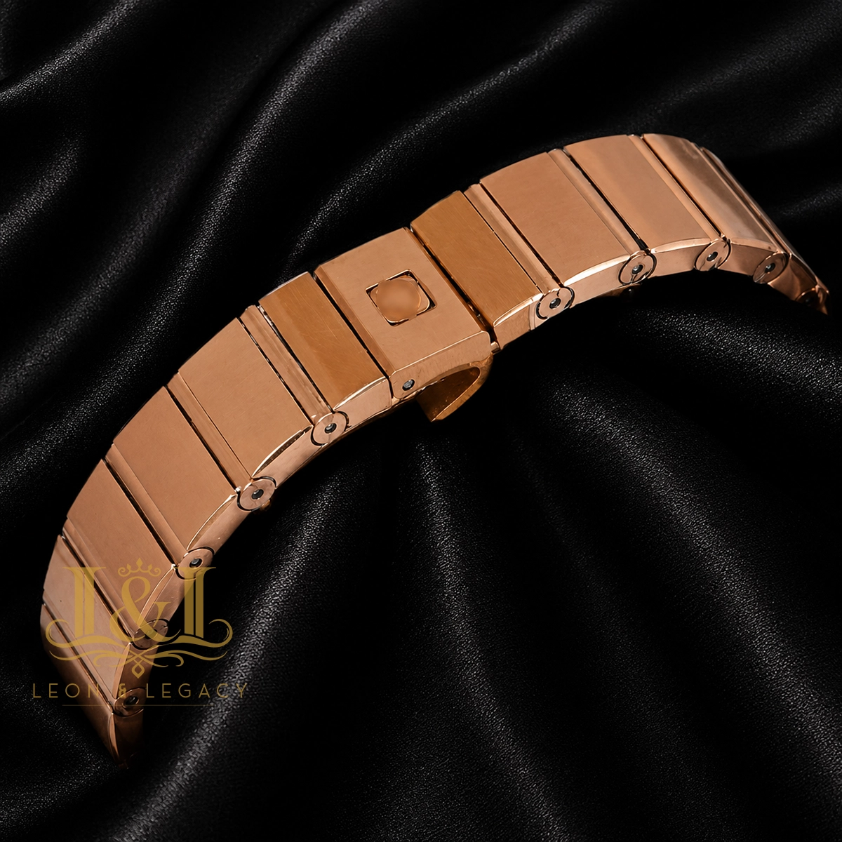 Yellow Gold With White Dial Ladies Watch